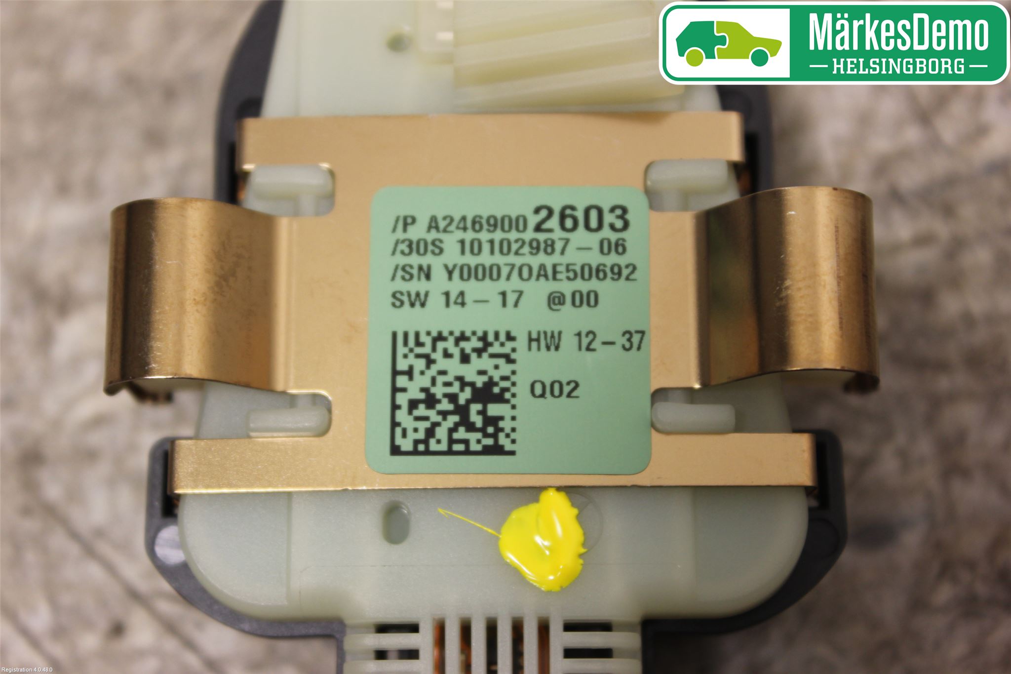 Mercedes-Benz MB CLA-KLASS (C117/X117) 13-19 Regnsensor