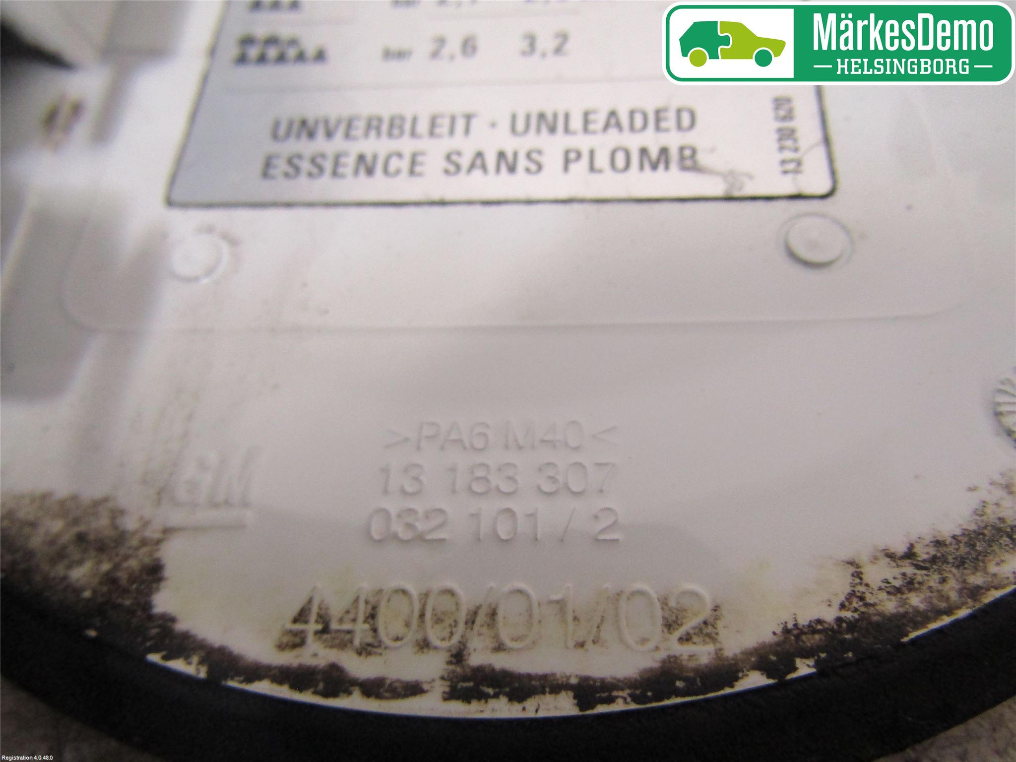 Opel CORSA D 07-14 Tanklucka