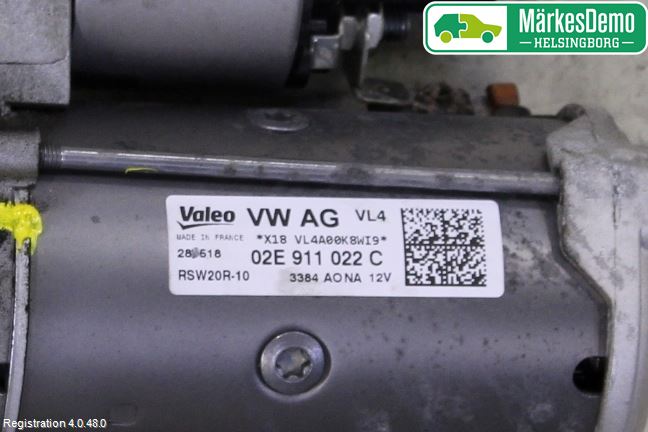 Skoda KODIAQ 17-24 Startmotor Diesel