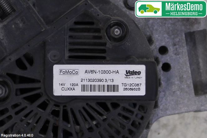 Ford FIESTA 13-17 Generator