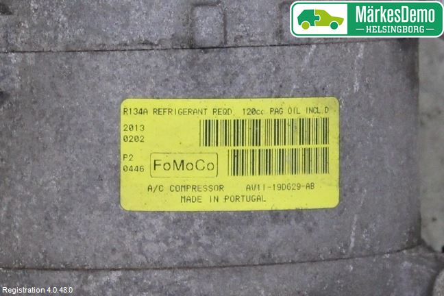 Ford FIESTA 13-17 Ac Kompressor