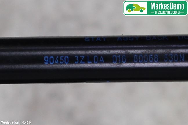 Nissan PULSAR Gasfjäder Baklucka