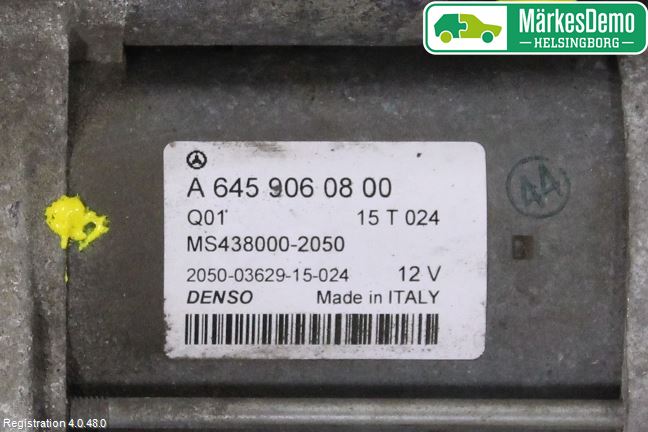 Mercedes-Benz MB CLA-KLASS (C117/X117) 13-19 Startmotor
