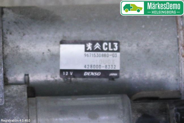 Peugeot PEUGOT 208 16-19 Startmotor