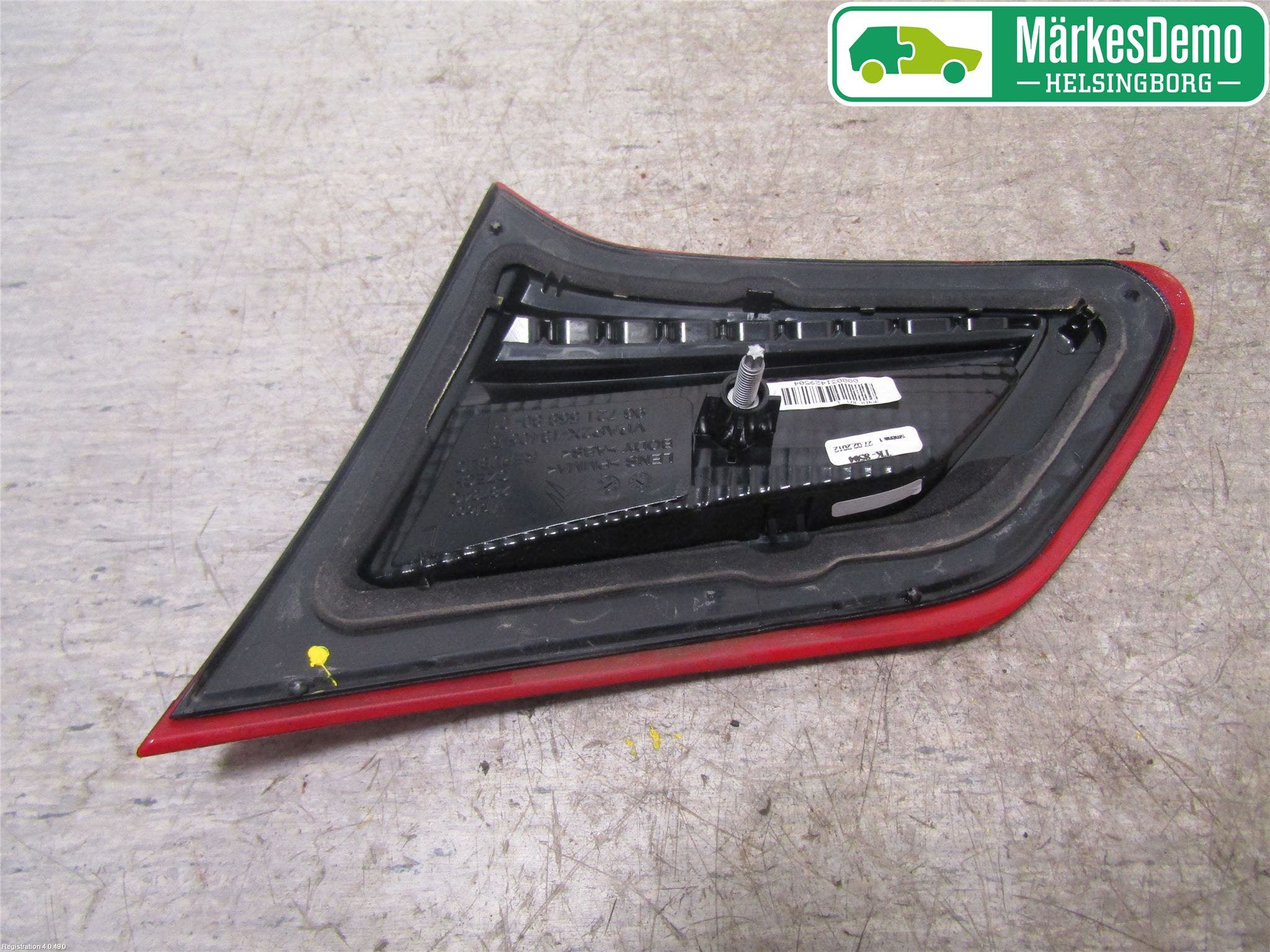 Citroen C4 II 11-18 Bakljus Lucka Vä