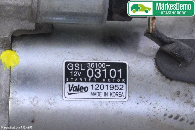 Hyundai i20 GB 15-20 Startmotor