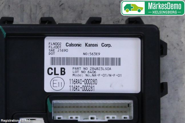 Nissan NV200/NV200 COMBI Komfort Styrdon
