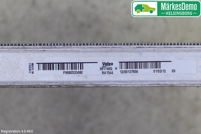 Citroen C4 II 11-18 Kylare Aut