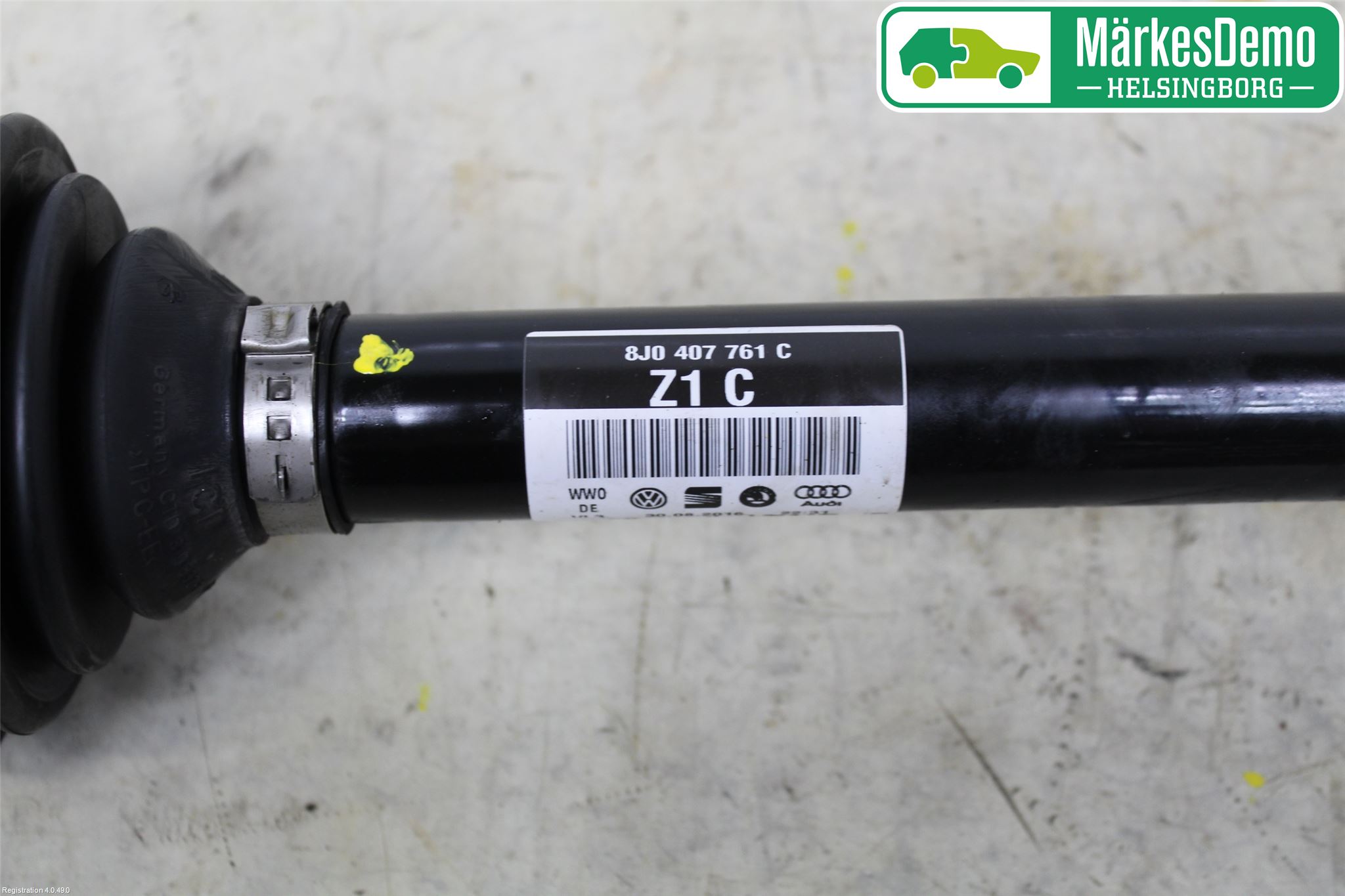 Audi TT/TTS/TT RS 15- Drivaxel Fram Vänster