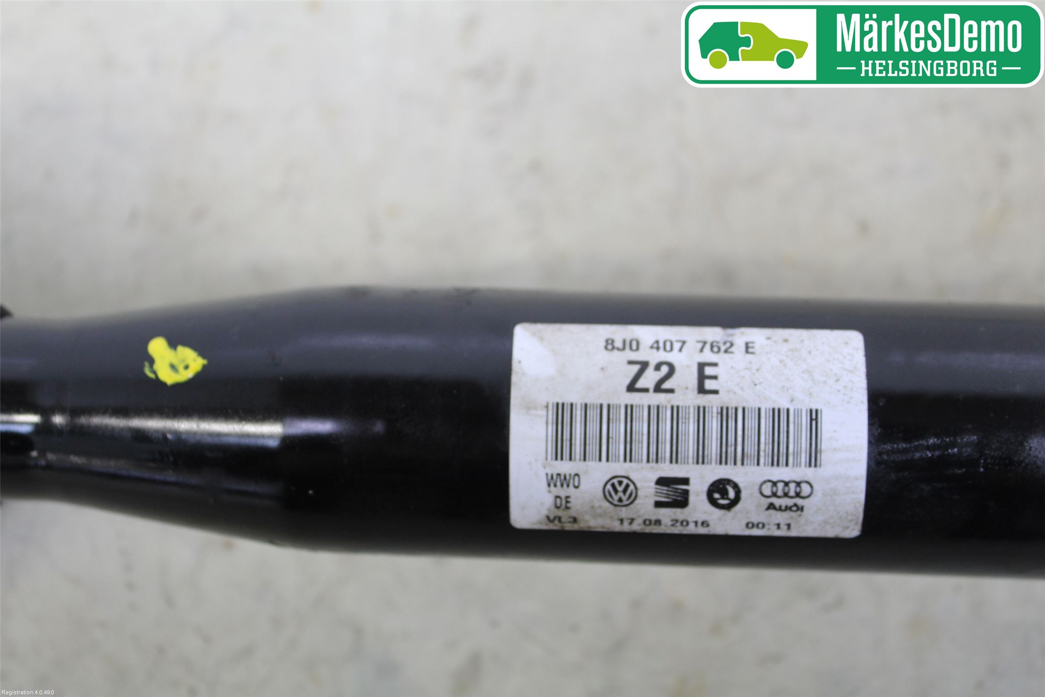 Audi TT/TTS/TT RS 15- Drivaxel Fram Höger