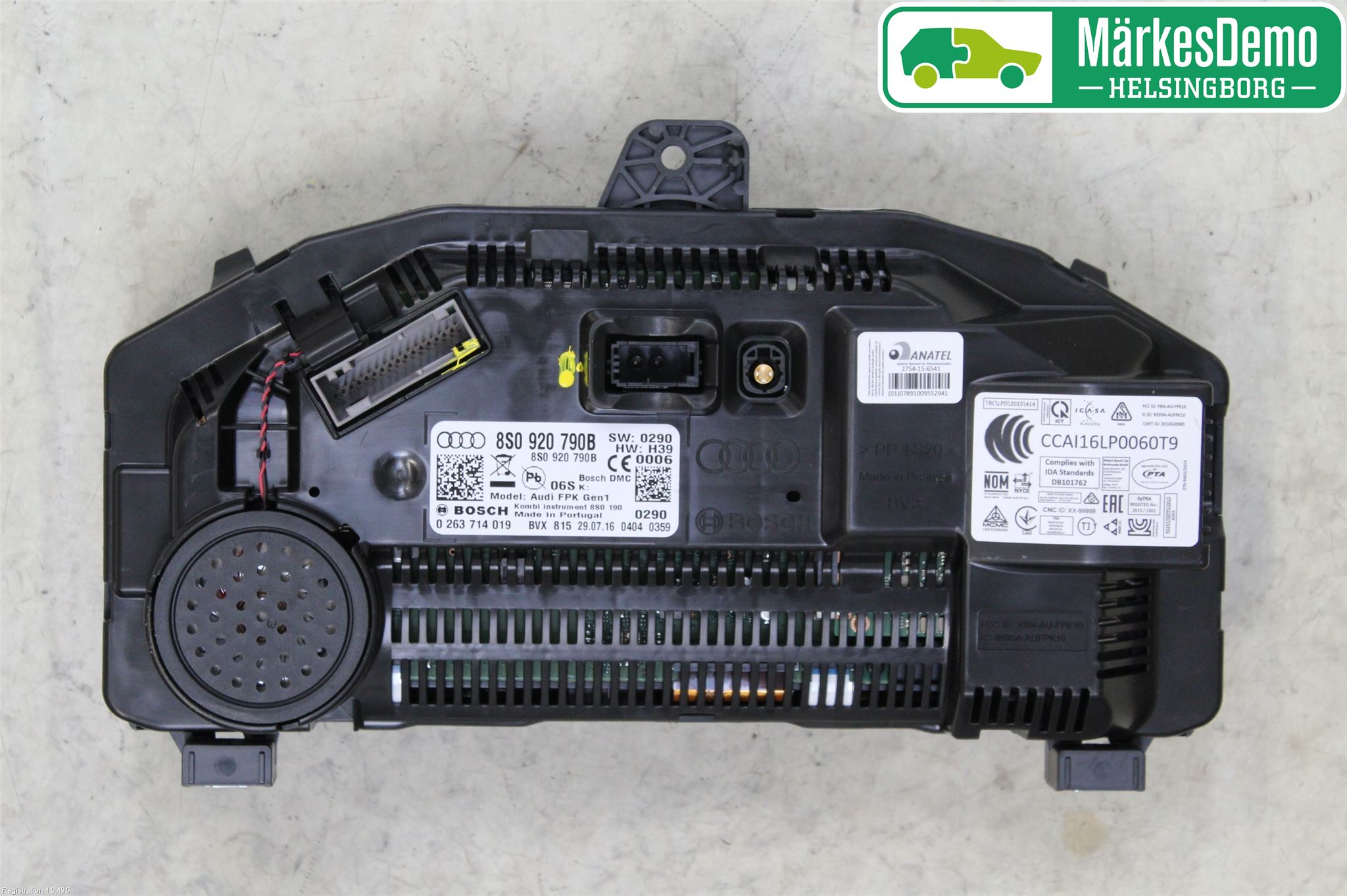 Audi TT/TTS/TT RS 15- Instrument Komb