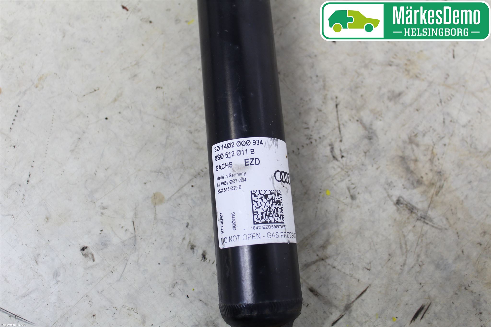 Audi TT/TTS/TT RS 15- Stötdämpare Bak