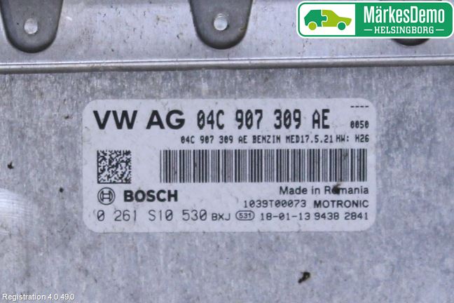 Skoda FABIA 15-21 Styrenhet Insprut Bensin