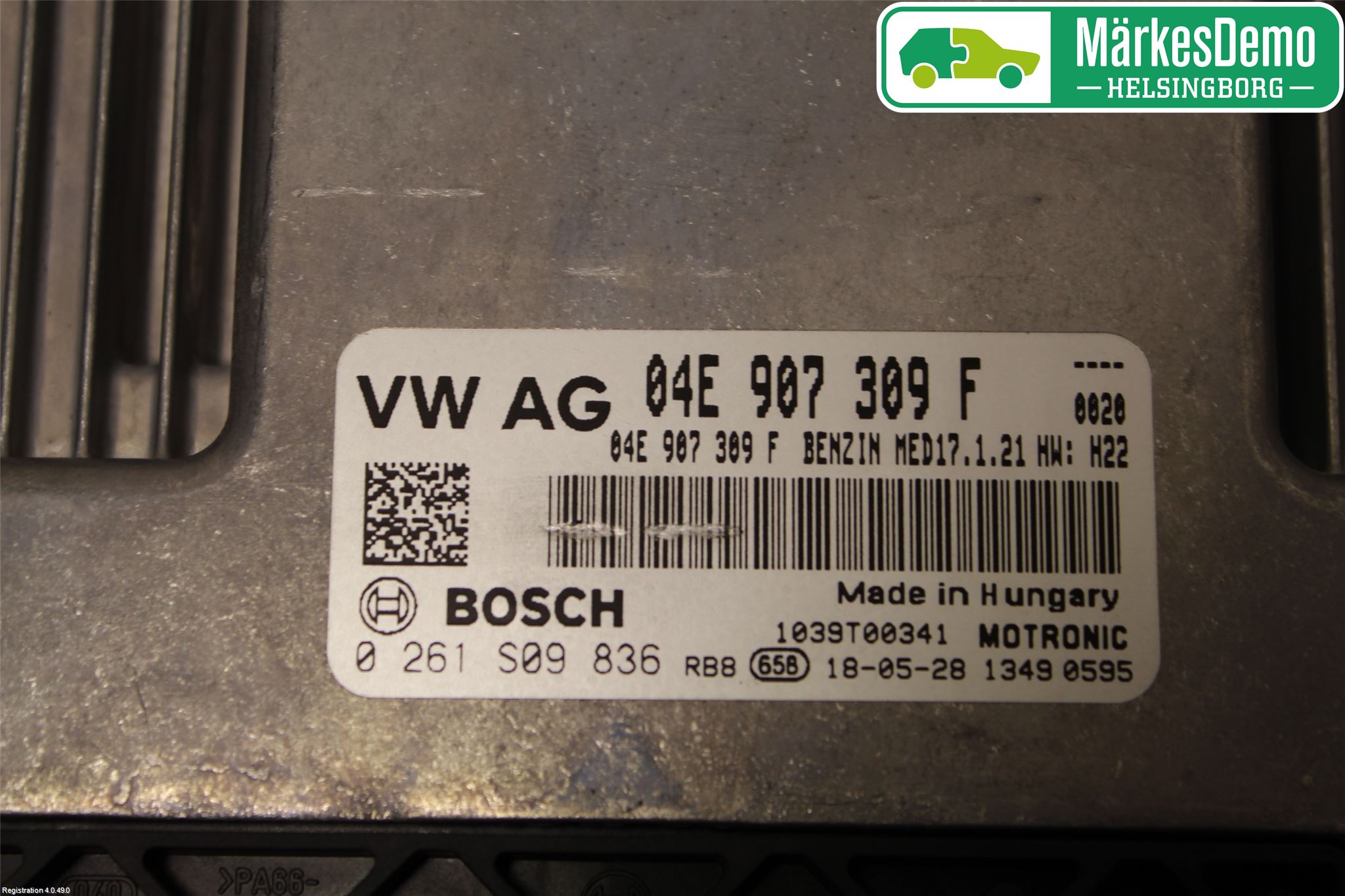 Volkswagen VW PASSAT 15-19 Styrenhet Insprut Bensin