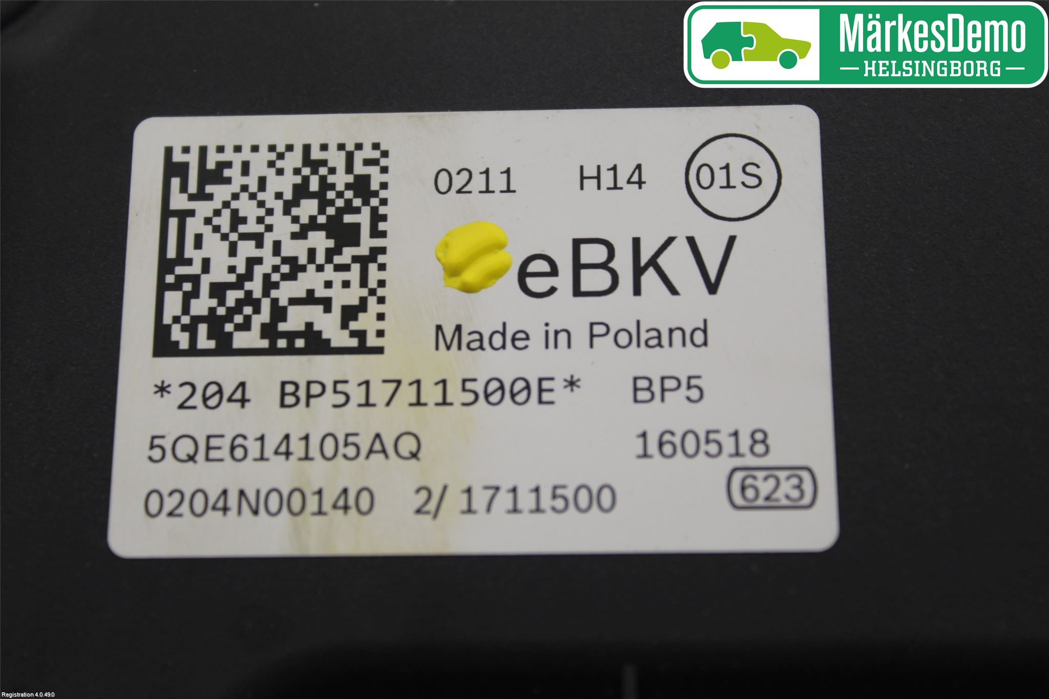 Volkswagen VW PASSAT 15-19 Bromsservo