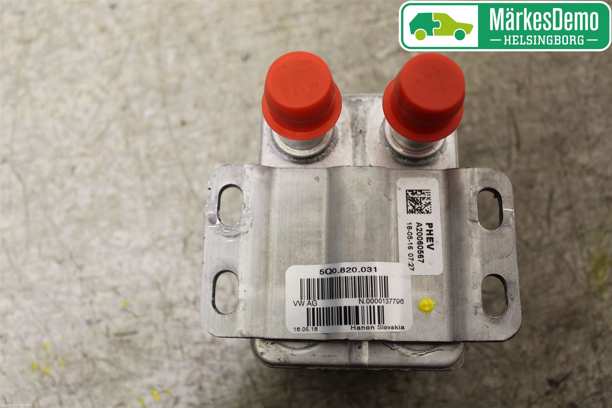 Volkswagen VW PASSAT 15-19 Värmekammare-Växlare