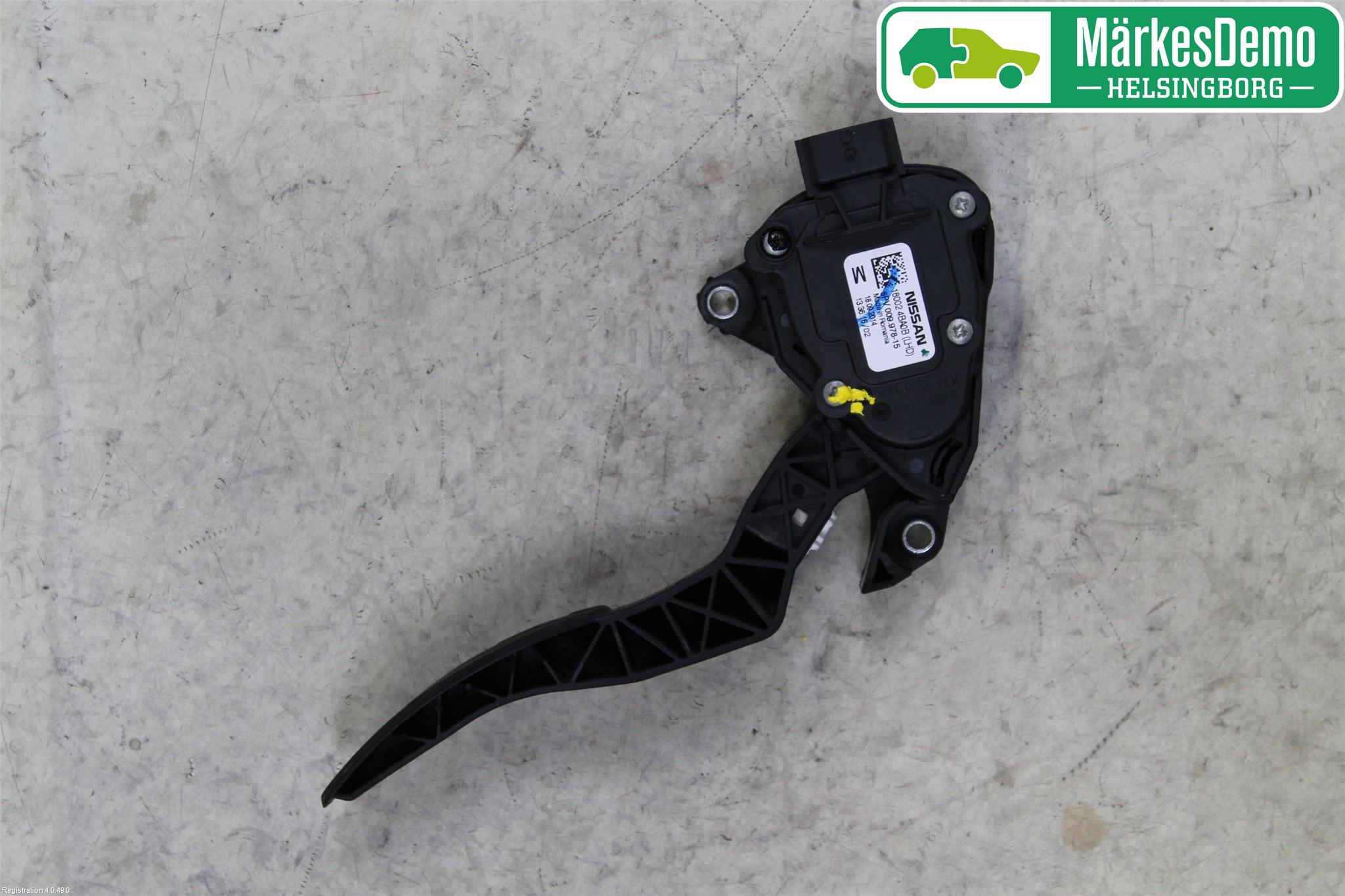 Nissan QASHQAI 14-17 Gaspedal