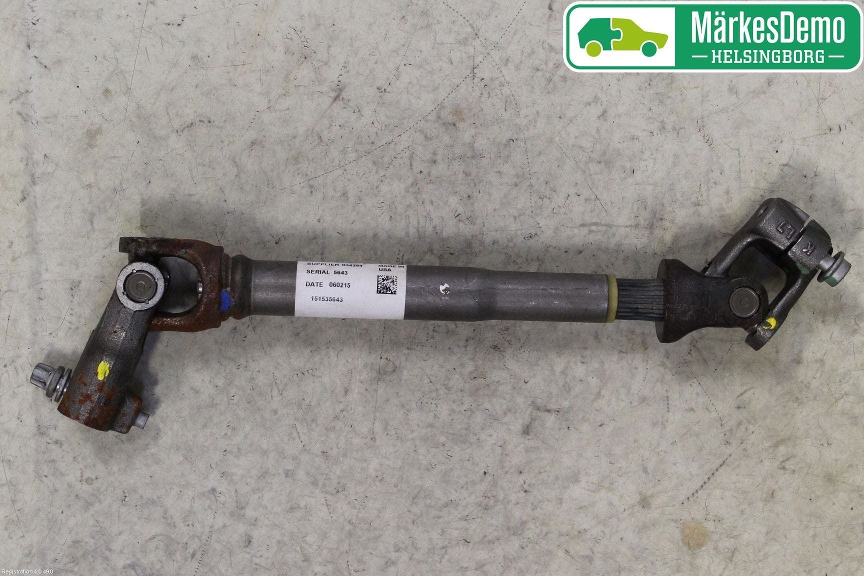 Fiat 500X 15- Rattaxelknut