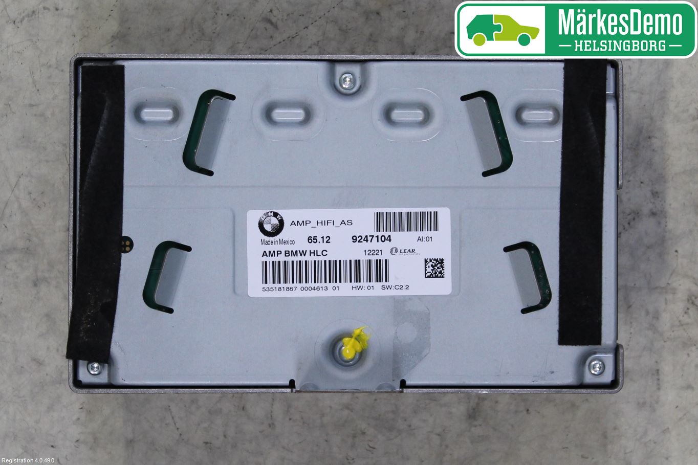 BMW X6 E71/E72   08-14 Radio-Stereo Förstärkare