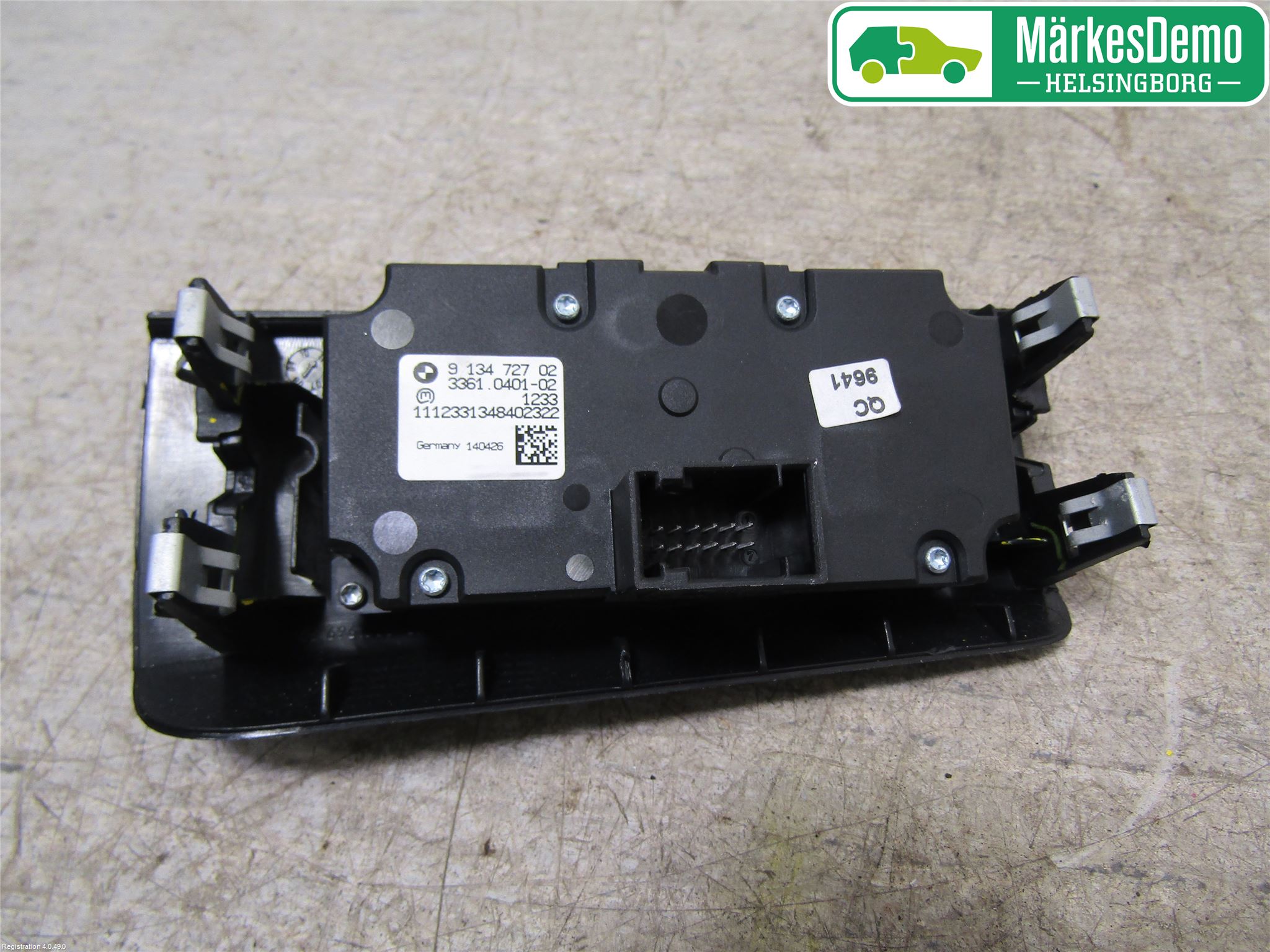 BMW X6 E71/E72   08-14 Strömställare Ljus