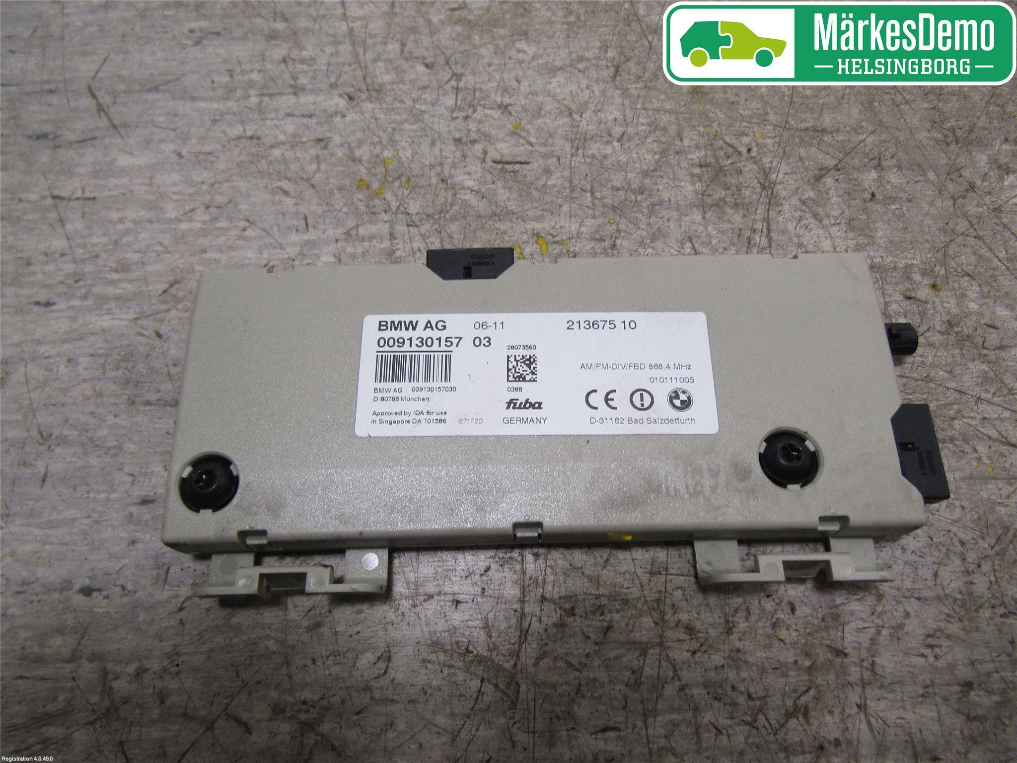 BMW X6 E71/E72 08-14 Antennförstärkare