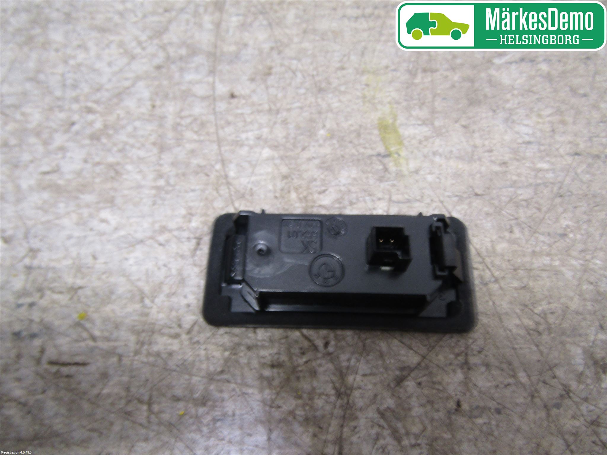 BMW X6 E71/E72   08-14 Skylt Belysning