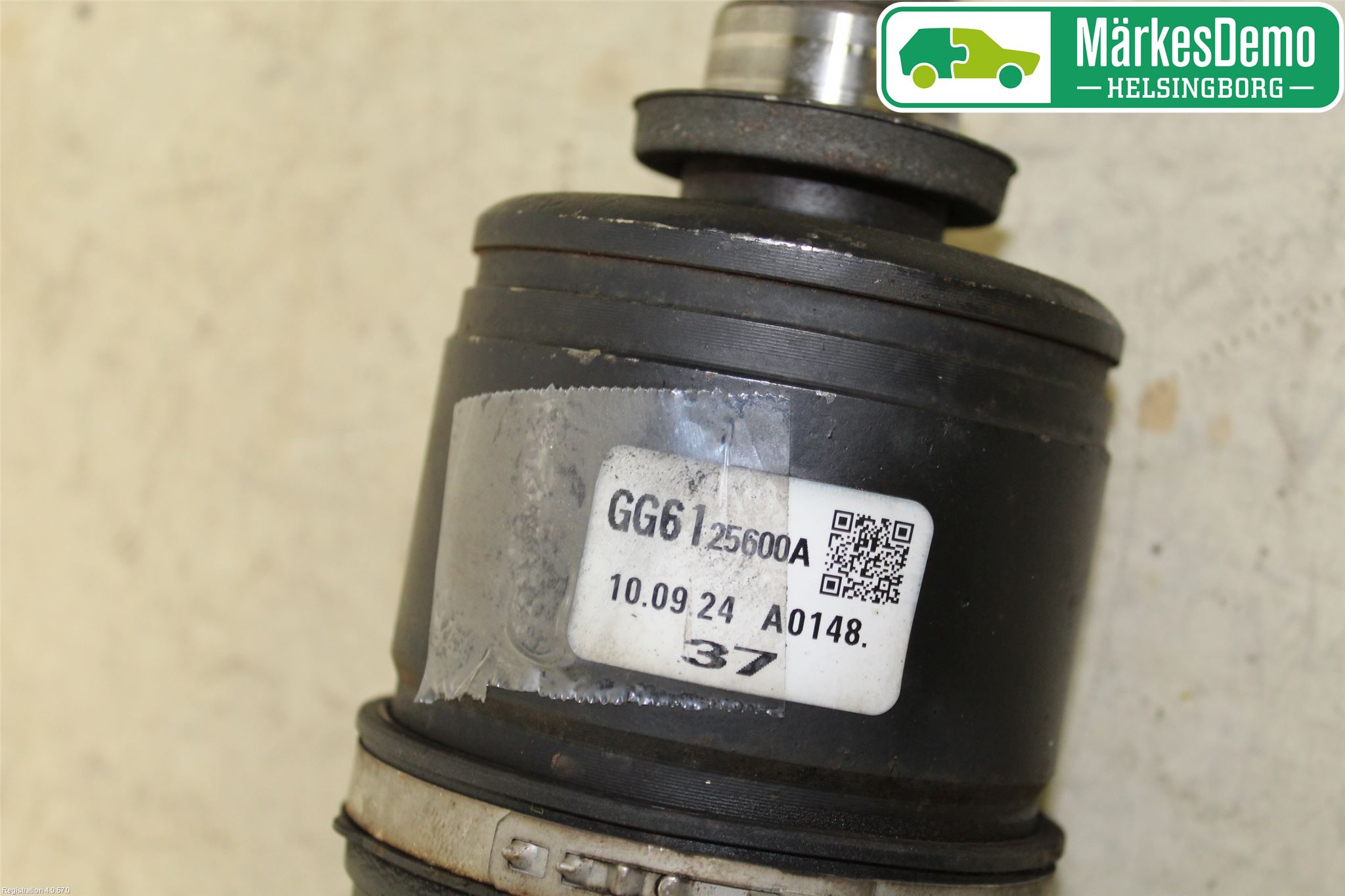 Mazda 5 10-18 Drivaxel Fram Vänster