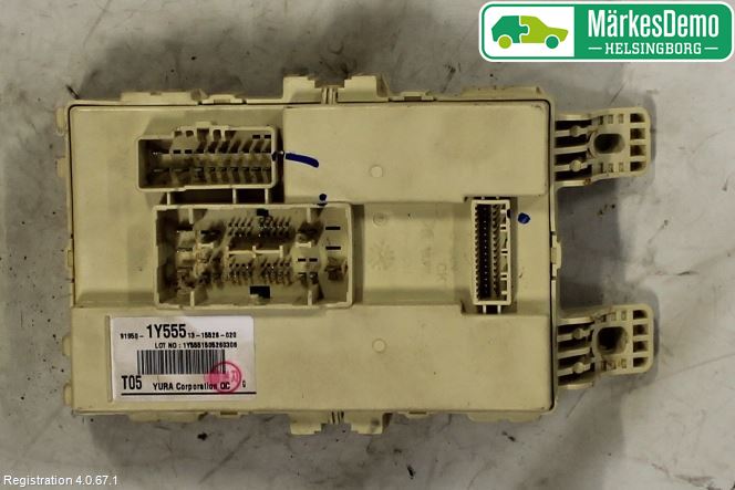 Kia PICANTO 12-17 Säkringsdosa-Elcentral