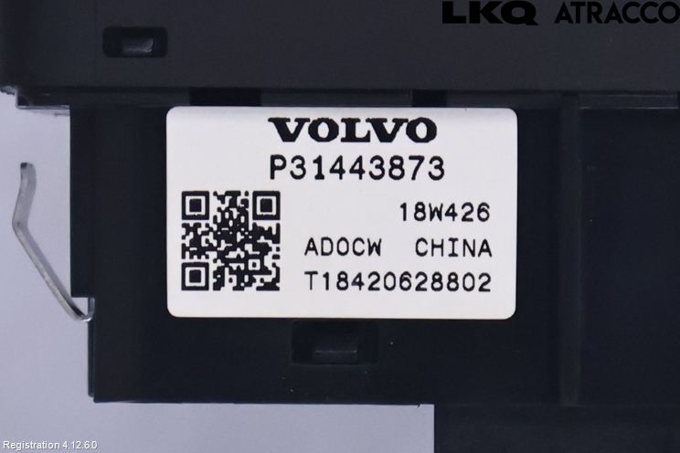 Volvo V60 CROSS COUNTRY 19- Strömställare Baklucka