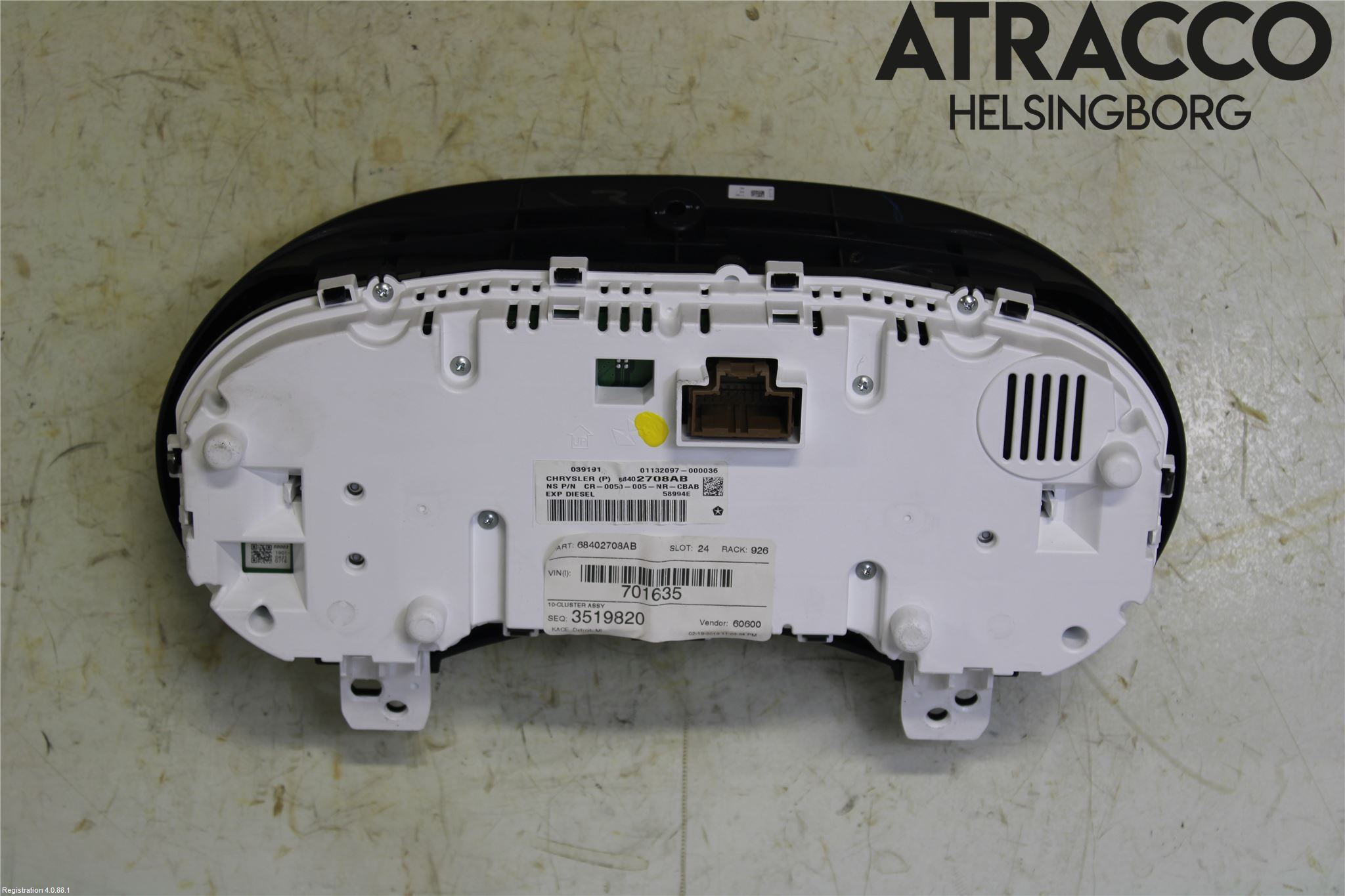 Jeep GRAND CHEROKEE 10-20 Instrument Komb