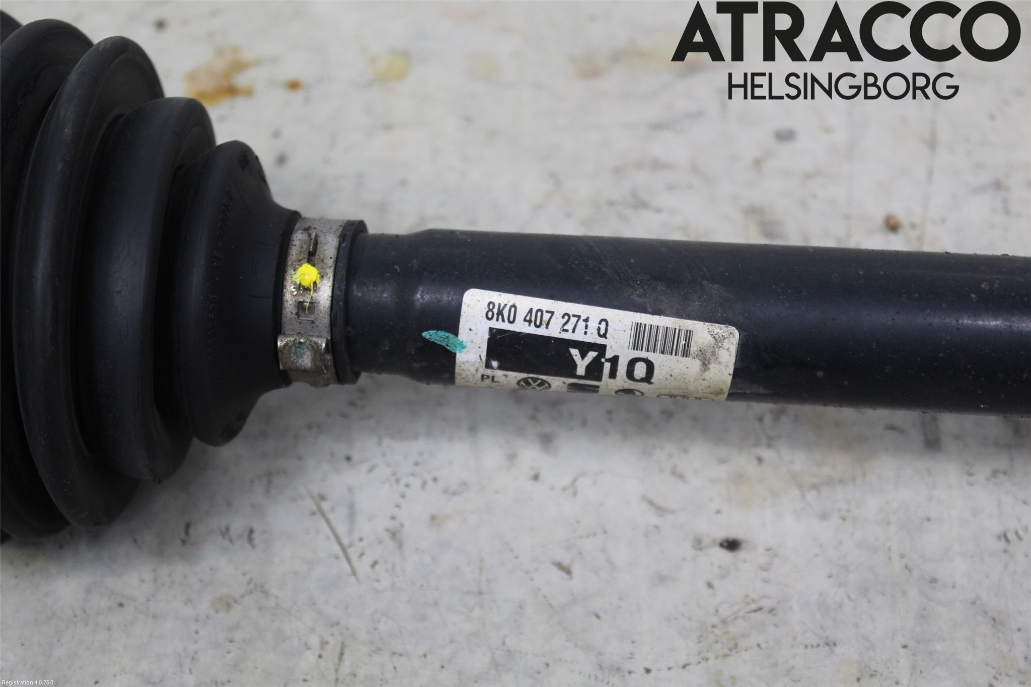 Audi A5 07-16 Drivaxel Fram Höger