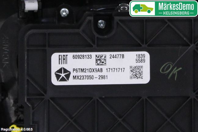 Jeep COMPASS Ac Styrenhet Ac Manöveren