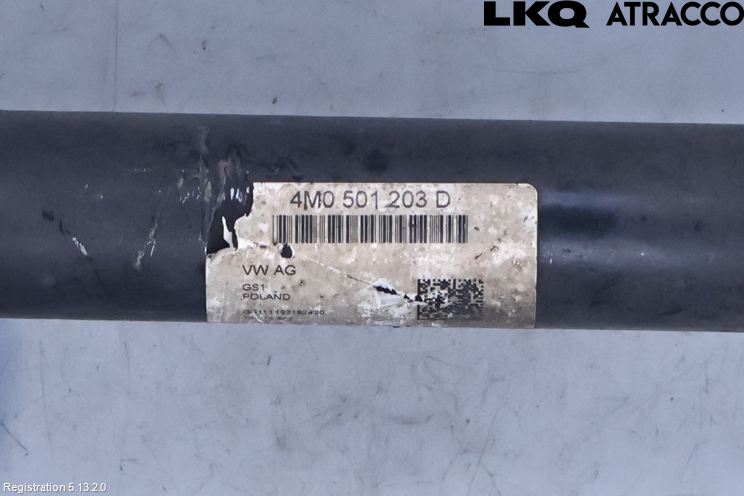 Volkswagen VW TOUAREG CR 18- Drivaxel Bak Höger