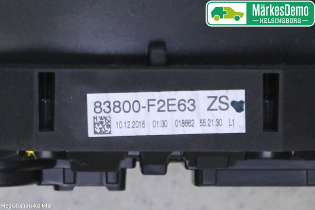 Toyota AURIS 13-19 Instrument Komb