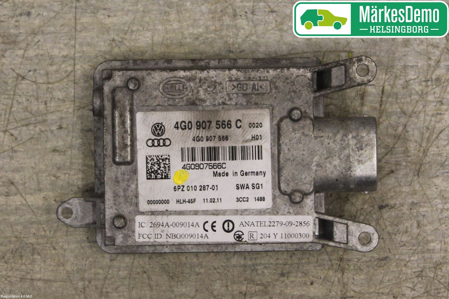 Audi A6/S6 4G 11-18 Sensor Aktivt Kollisionsskydd