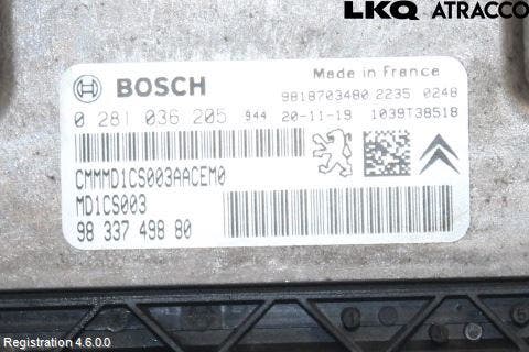 Citroen BERLINGO/E-BERLINGO 19- Styrenhet Inspump Diesel