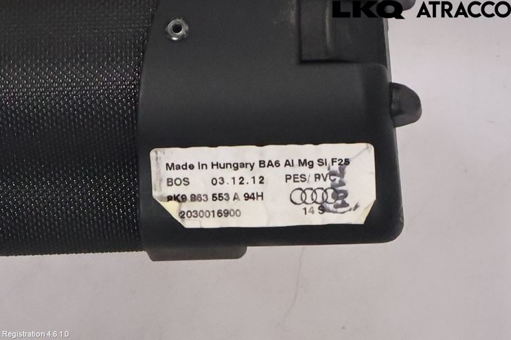 Audi A4 12-15 Insynskydd