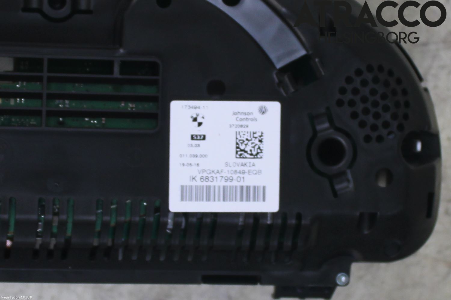 BMW 5 F10/F11/F18 09-17 Instrument Komb