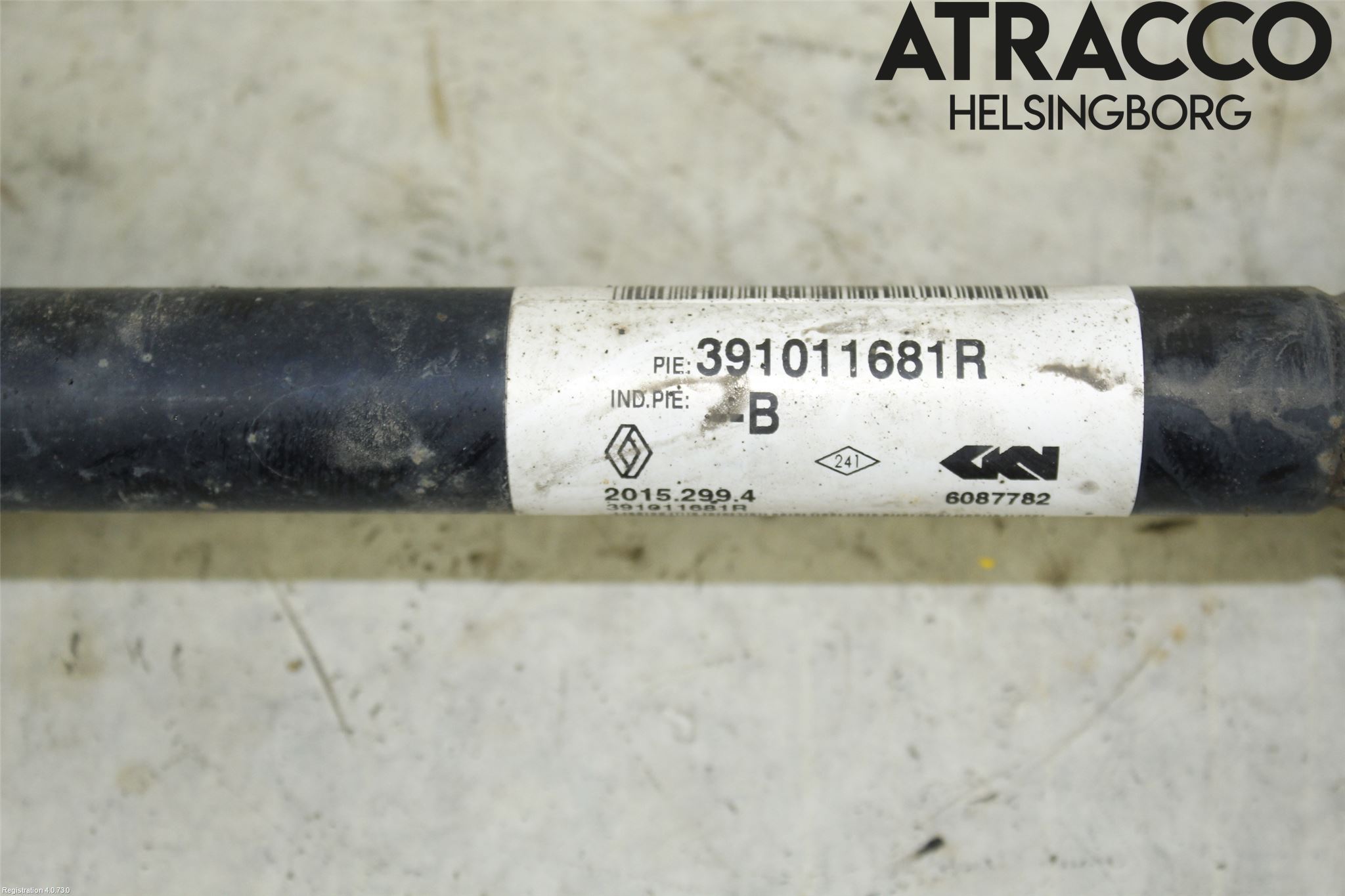 Renault KADJAR 15- Drivaxel Fram Vänster