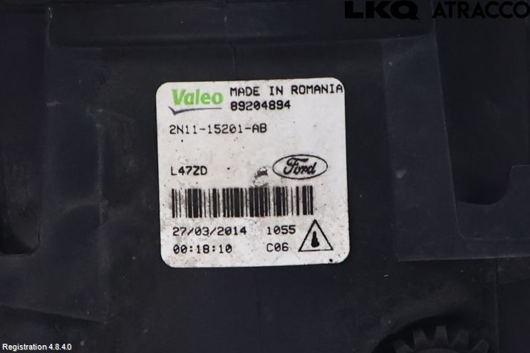 Ford GRAND C-MAX  11-14 Dimljus-Varselljus Fram