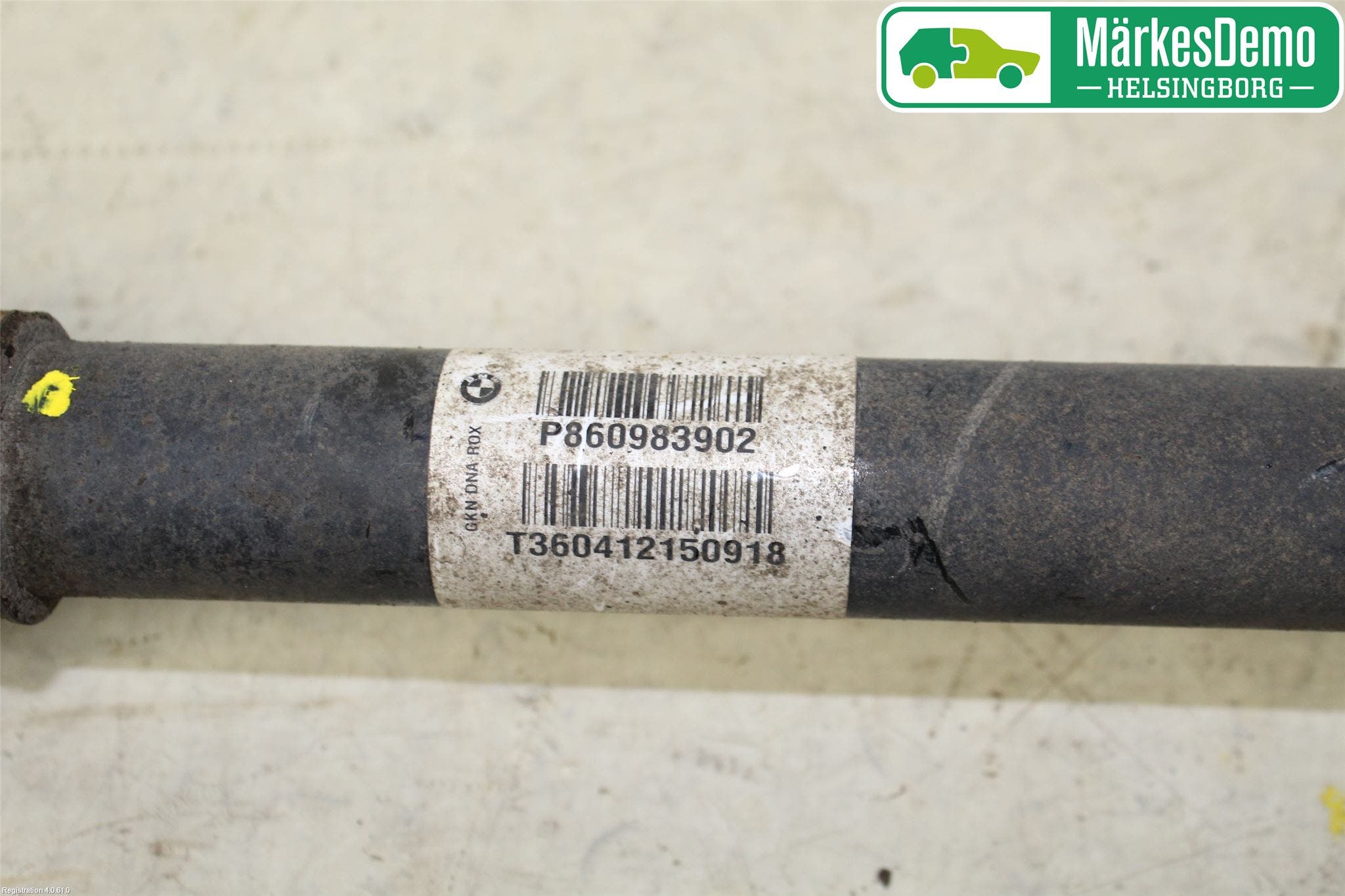 BMW X5 F15 13-18 Drivaxel Bak Höger