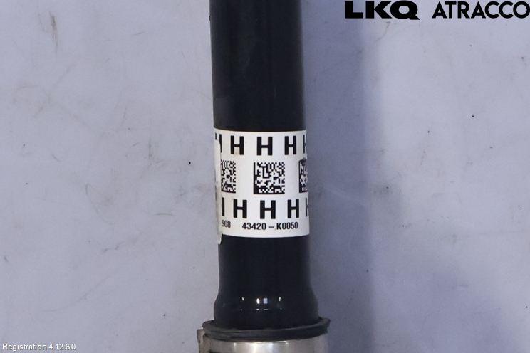 Toyota YARIS XP21 20- Drivaxel Fram Vänster