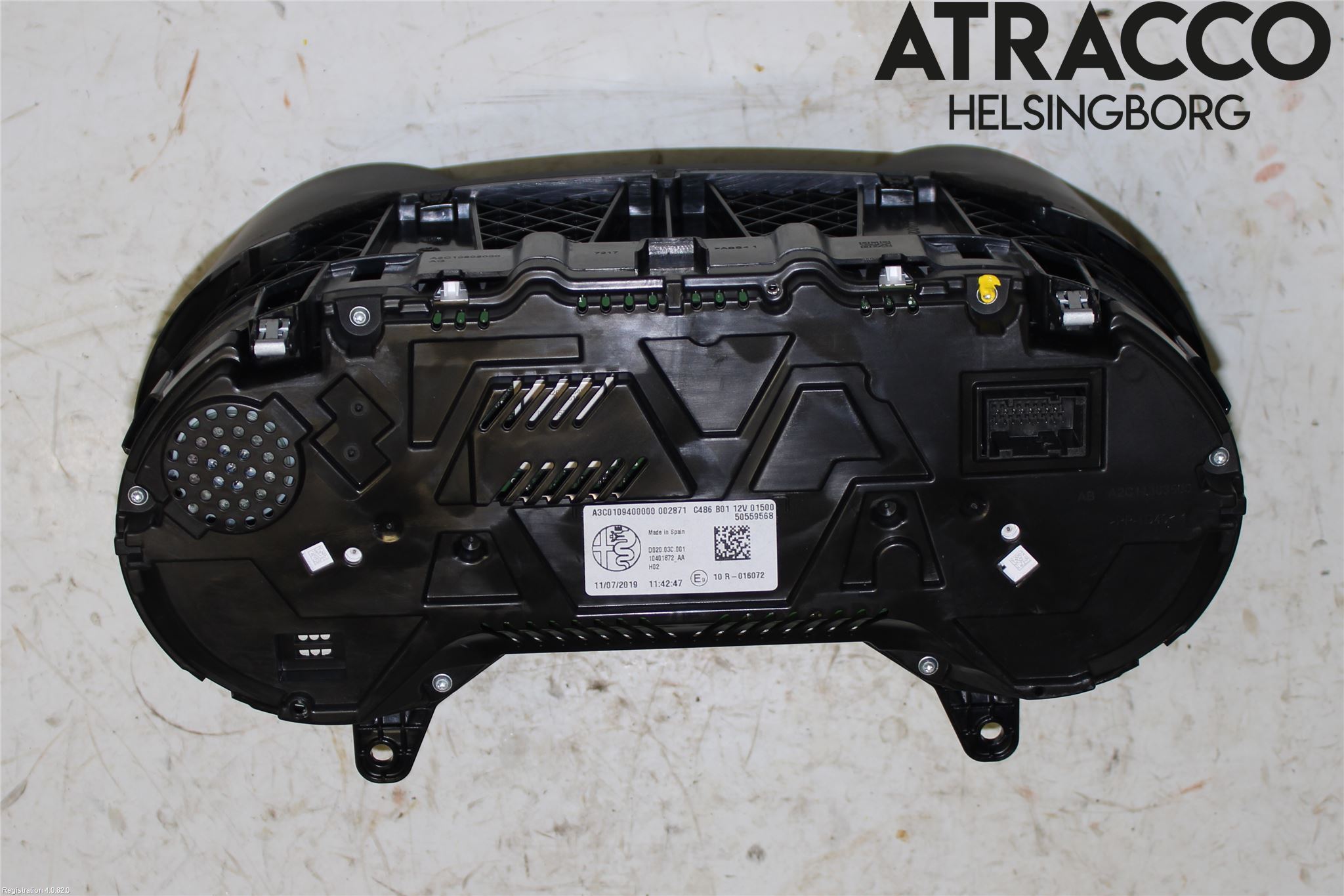 Alfa GIULIA Instrument Komb