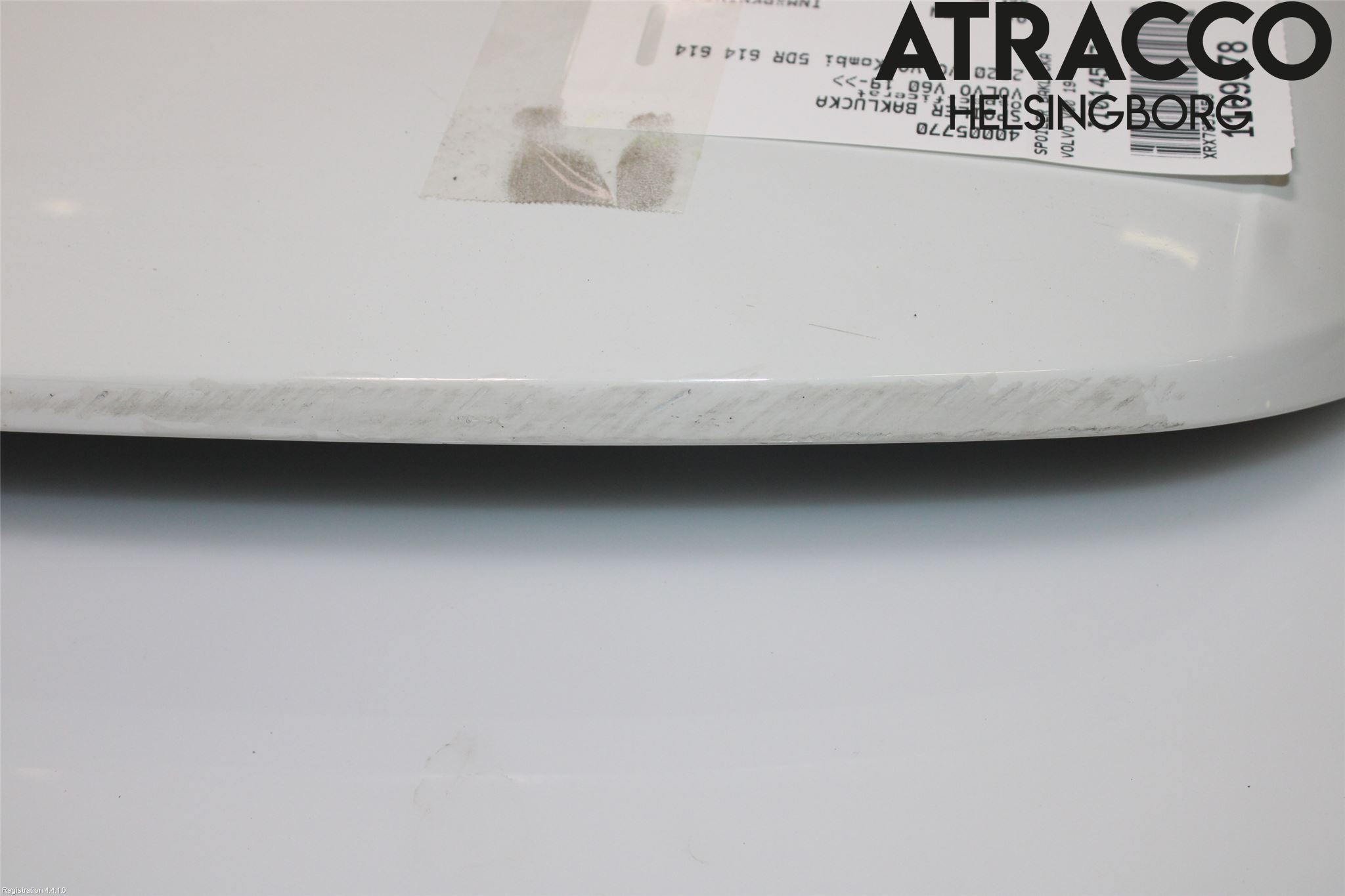 Volvo V60 19- Spoiler Baklucka