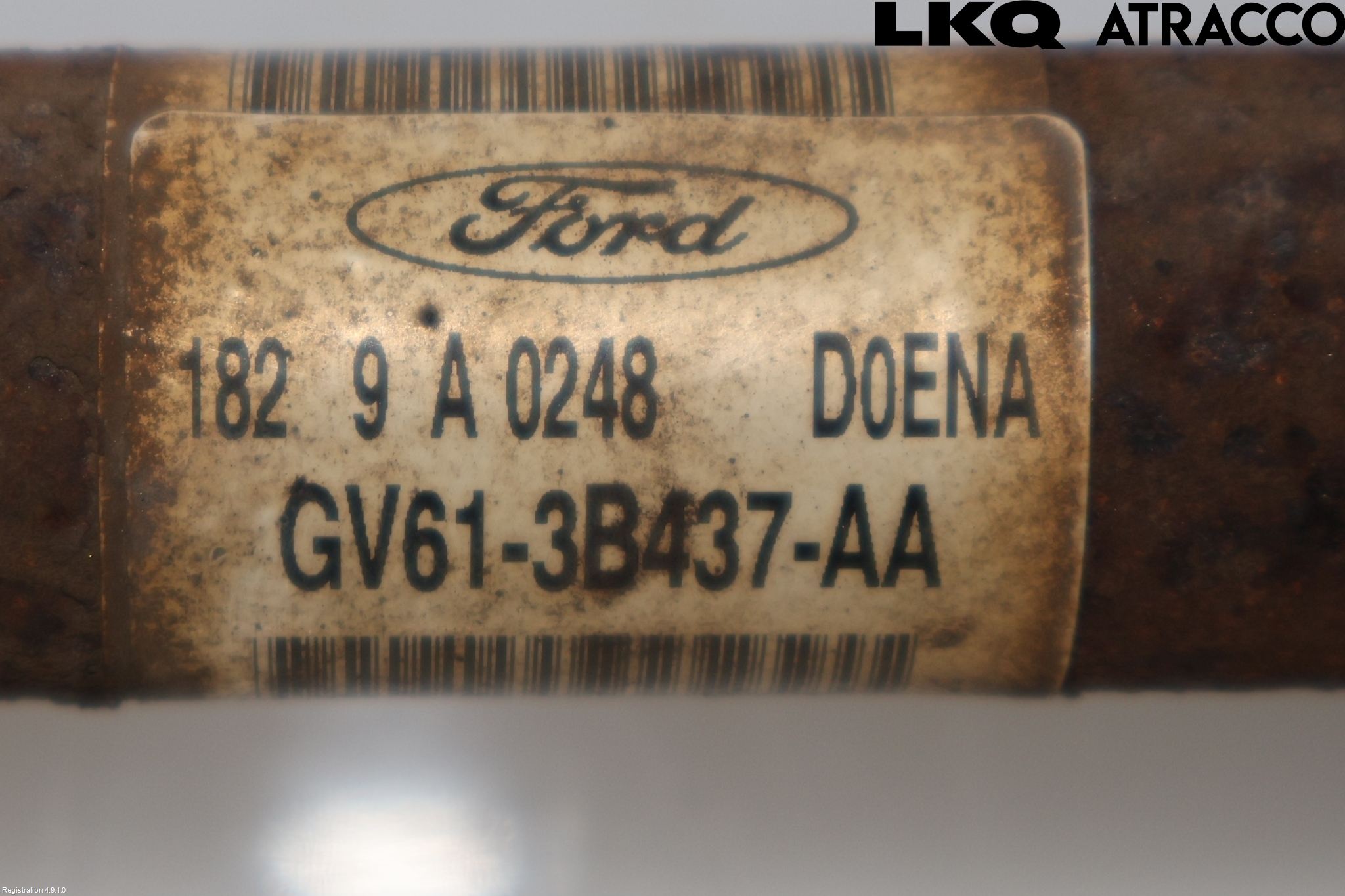 Ford KUGA 17-19 Drivaxel Fram Vänster