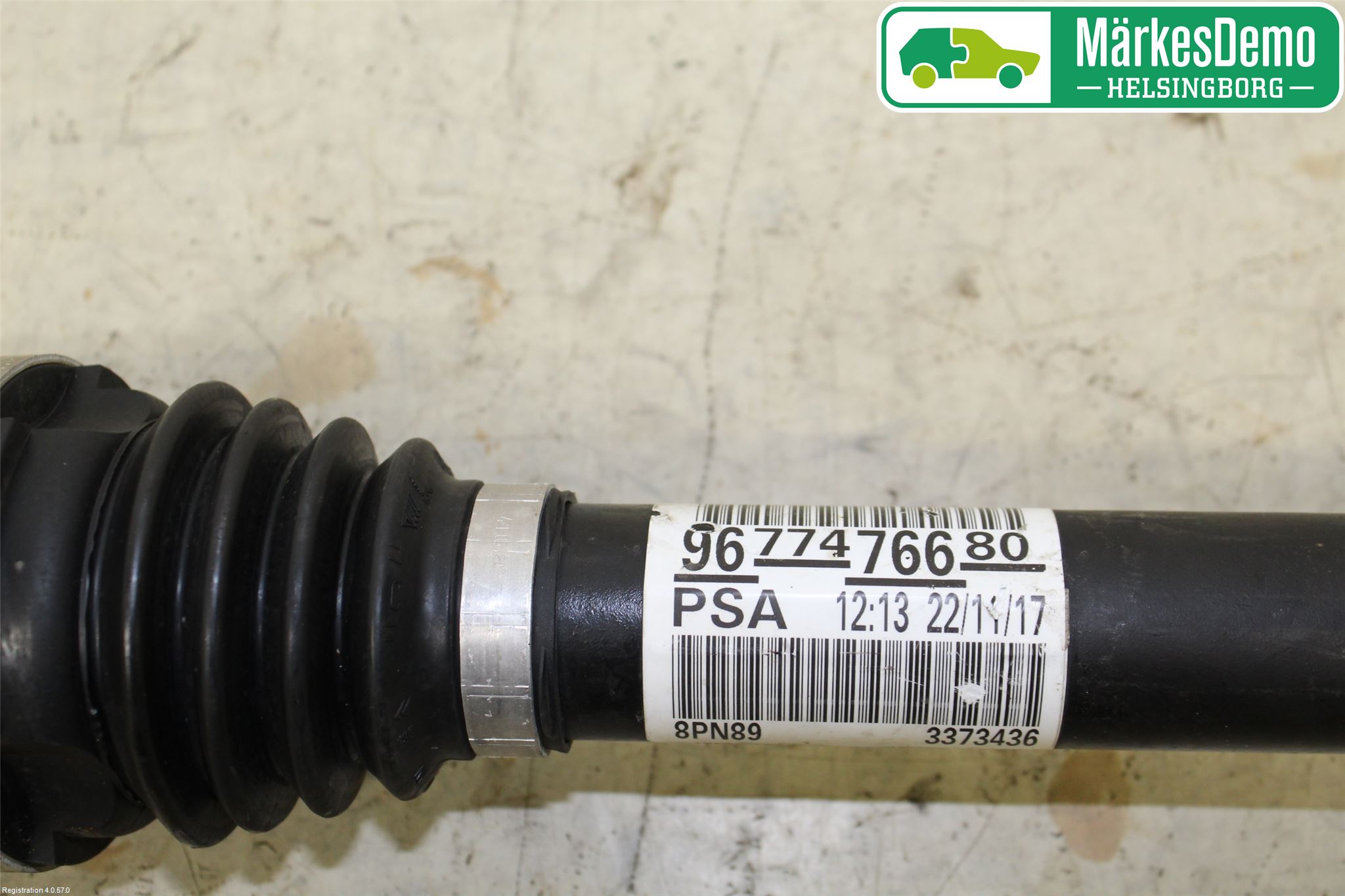 Peugeot 2008 13-20 Drivaxel Fram Höger