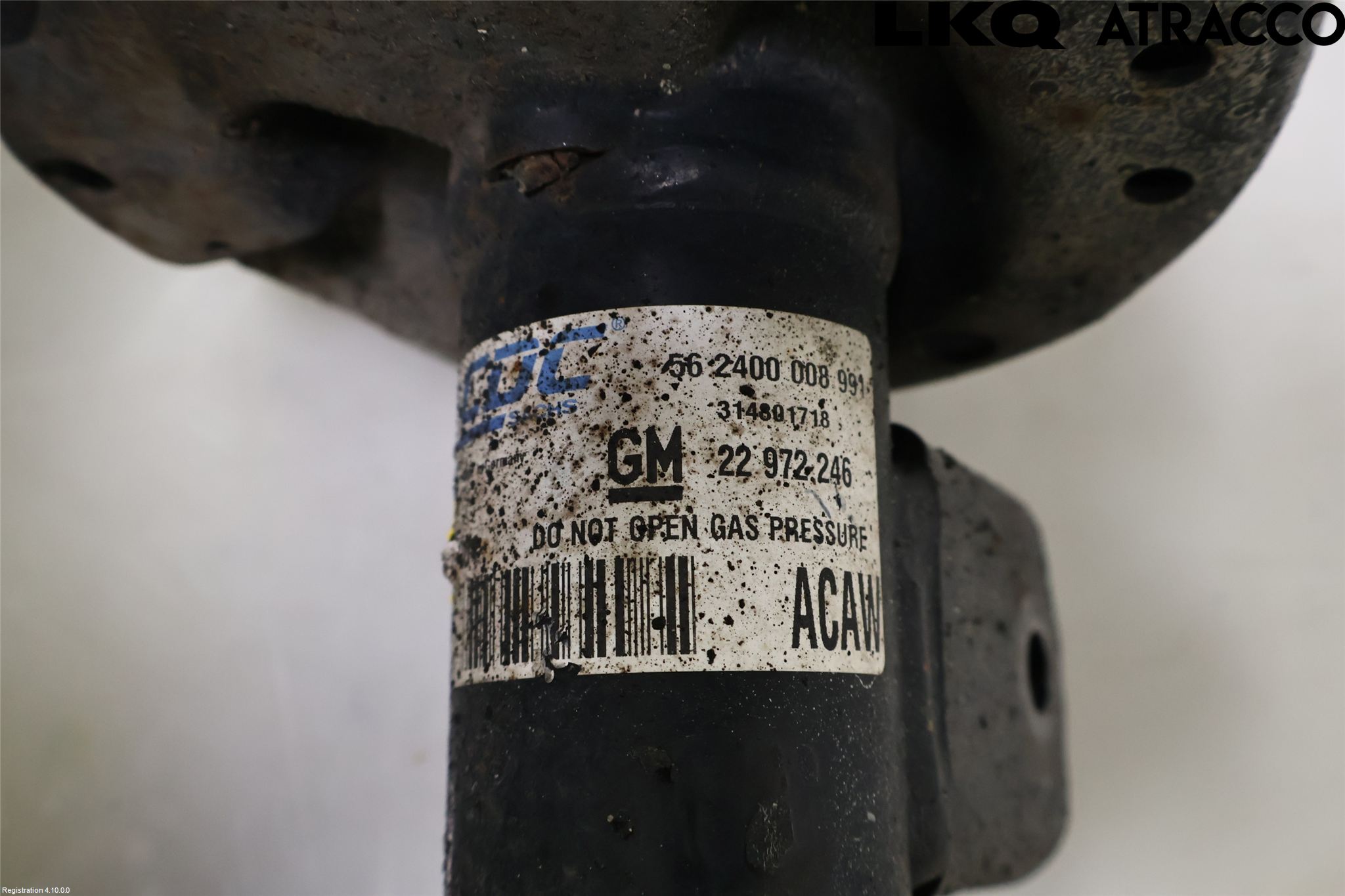 Opel INSIGNIA 09-16 Fjäderben Fram Höger