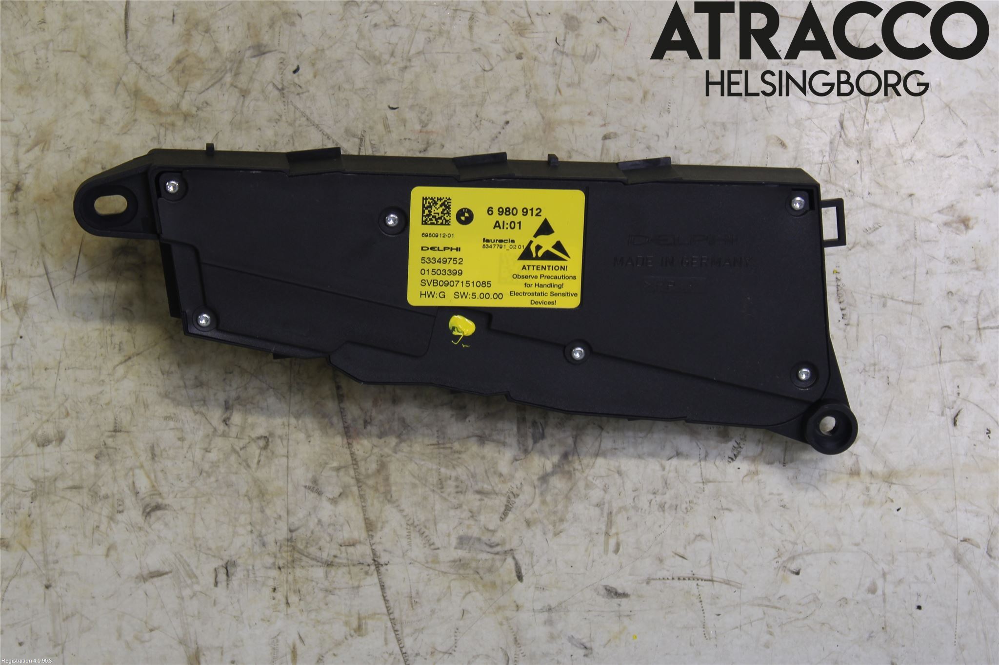 BMW X6 E71/E72   08-14 Strömställare Stolregler