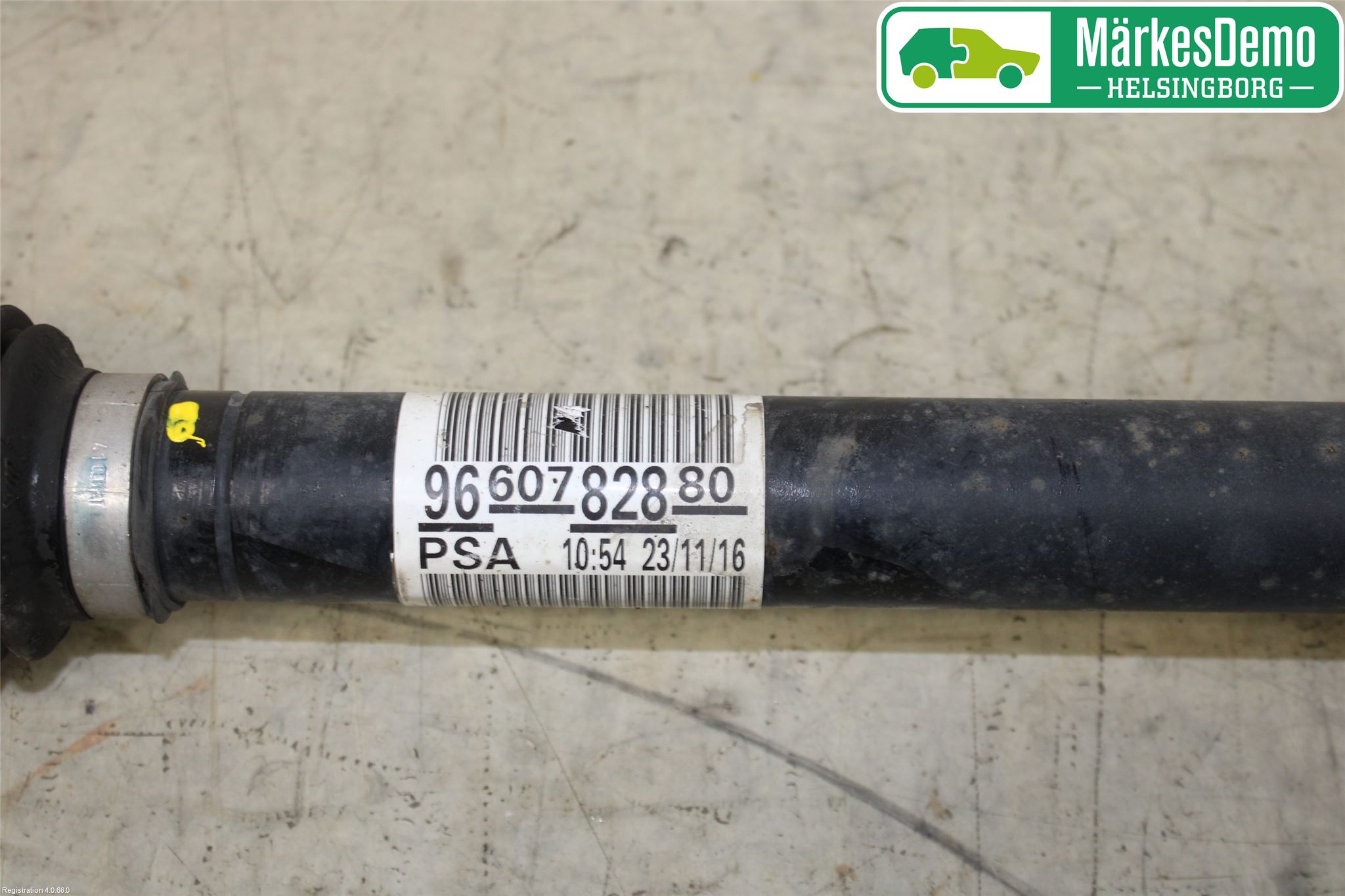 Peugeot PARTNER 16-18 Drivaxel Fram Höger