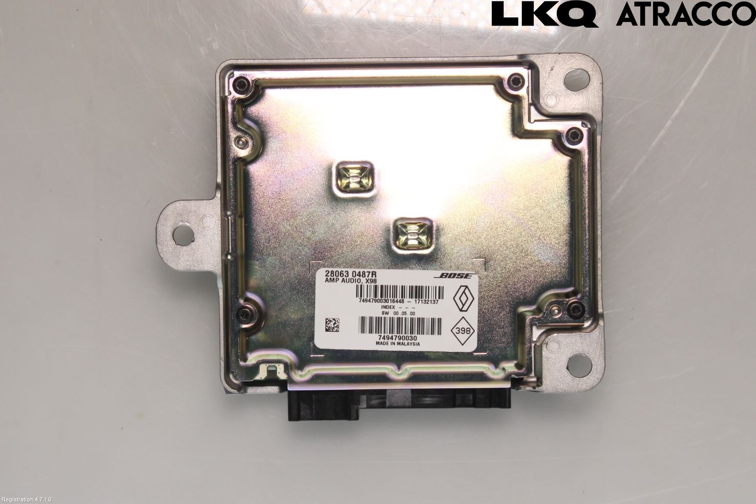 Renault CAPTUR 13-19 Radio-Stereo Förstärkare